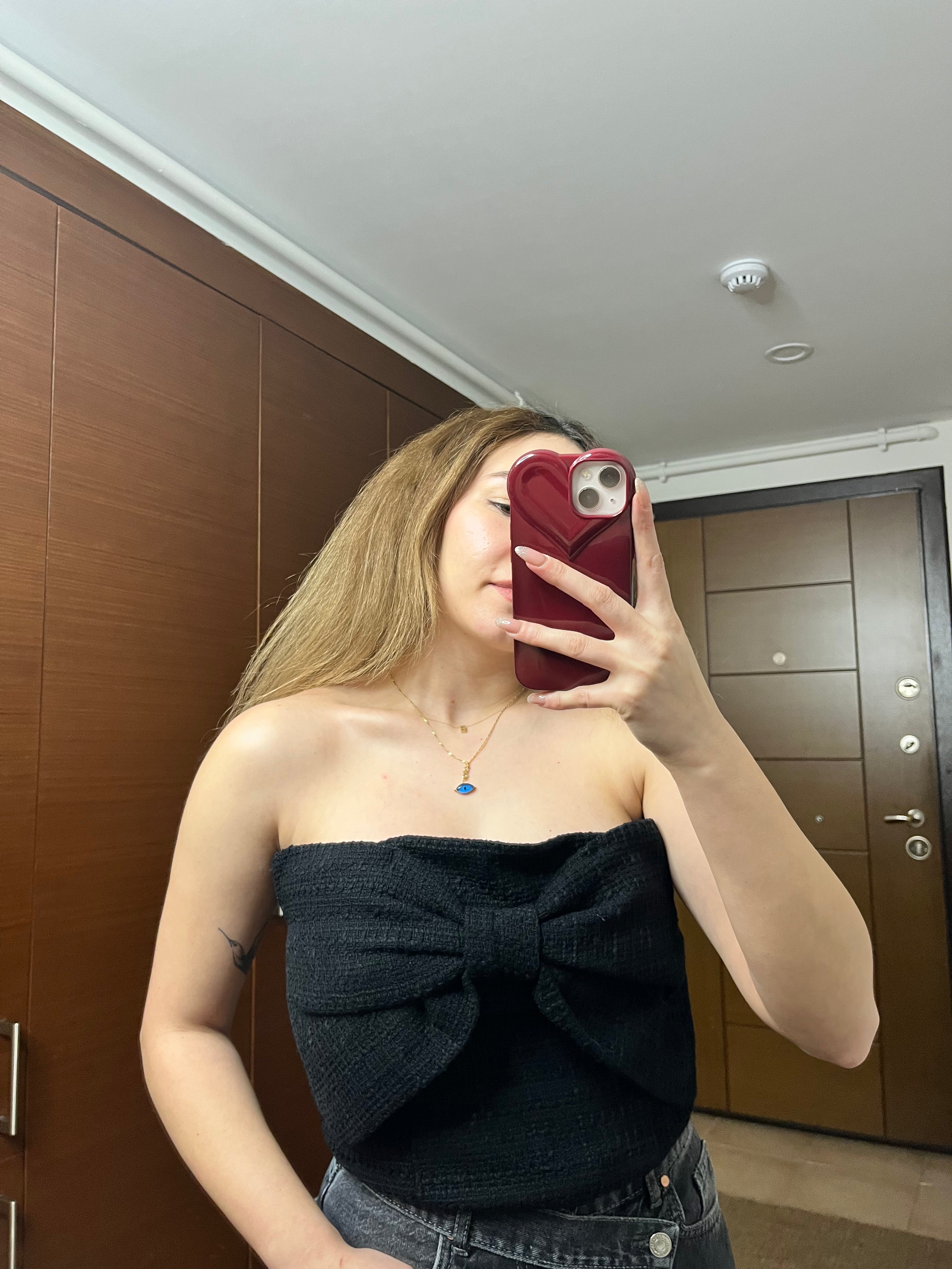 Straplez Crop